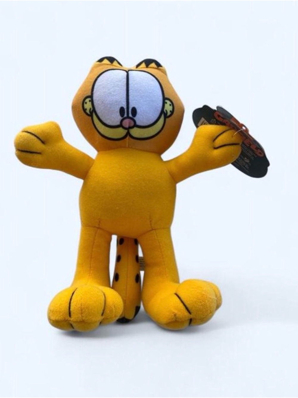 New with tags Garfield The Cat 9" Standing Plush Toy Factory Nickelodeon Stuffed